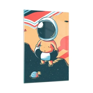 Glass picture - From a Different Perspective - 80x120 cm