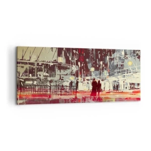Canvas picture - Big City Trip - 120x50 cm