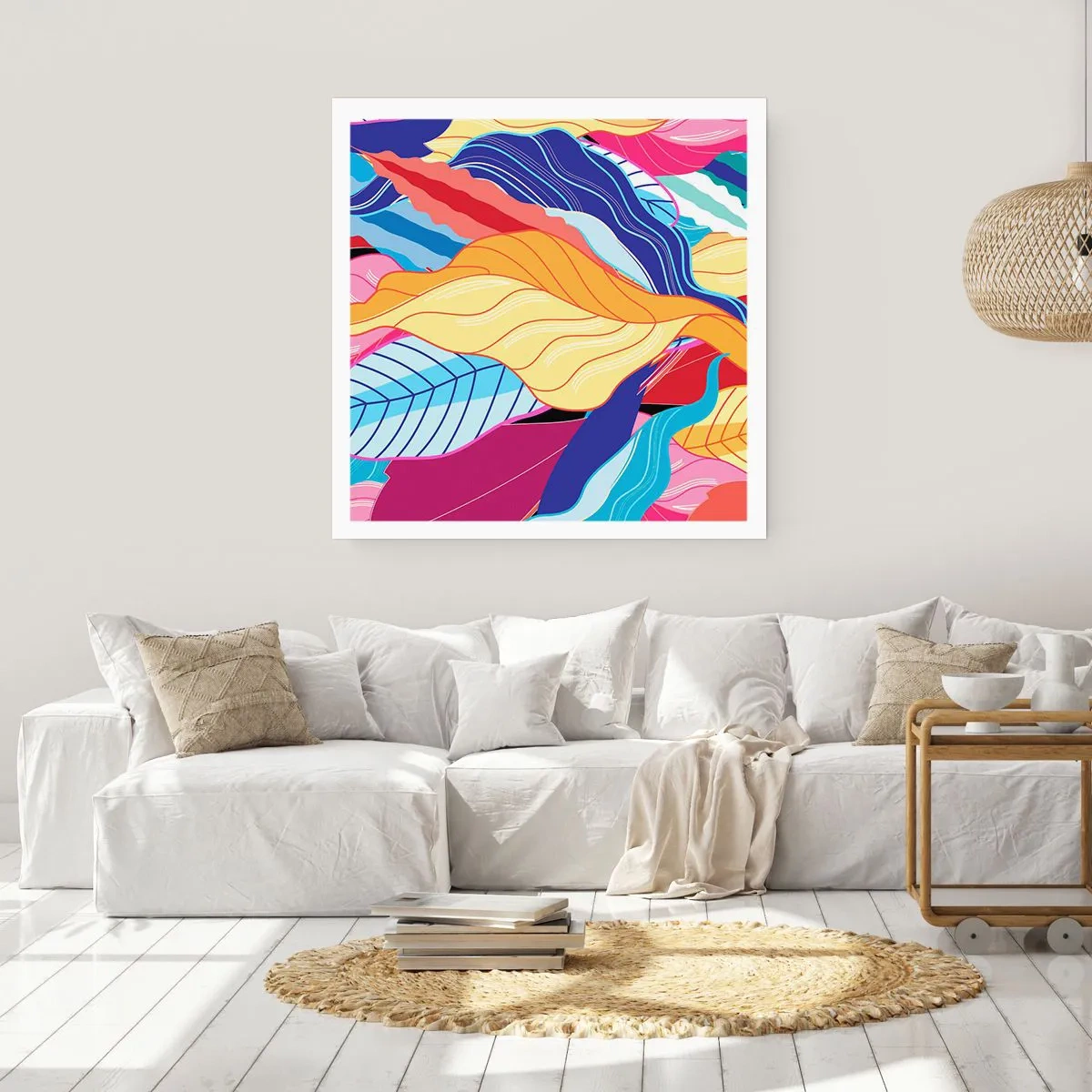 Poster - Queen of Mess - 60x60 cm