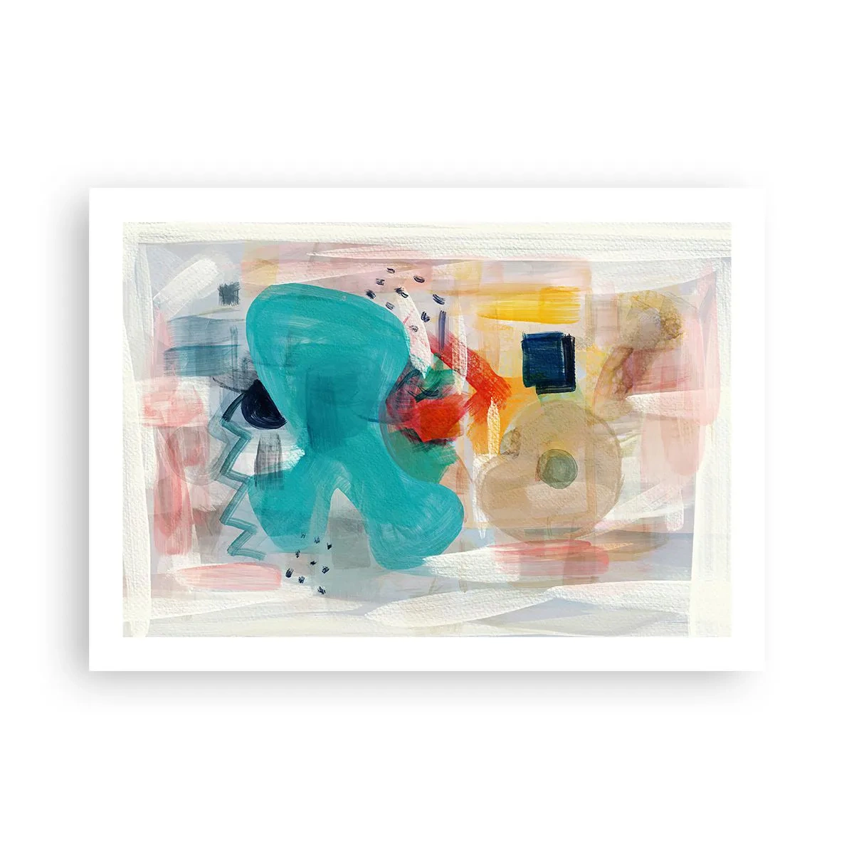 Poster - Colourful Game - 70x50 cm