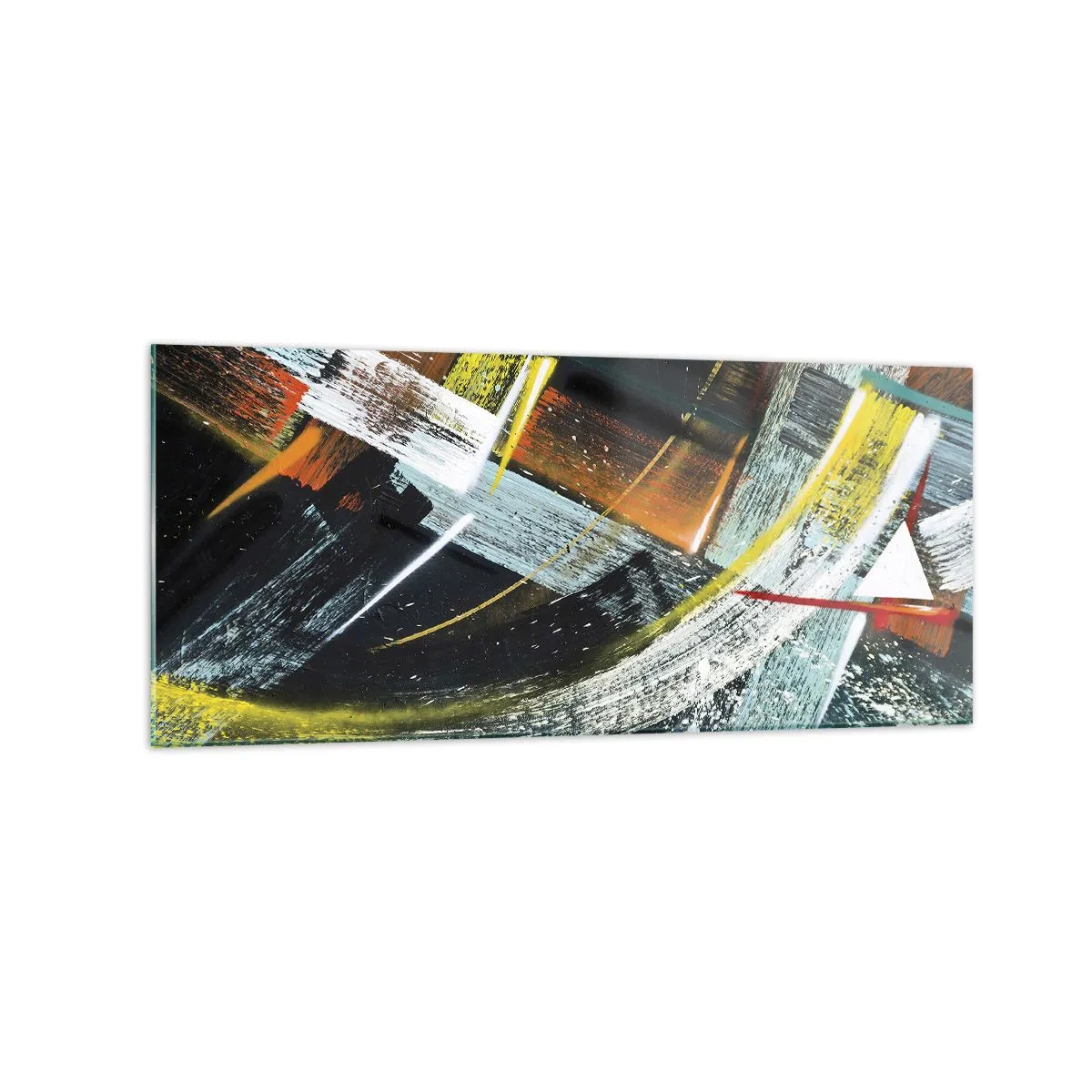 Glass picture - Energy of Movement - 120x50 cm