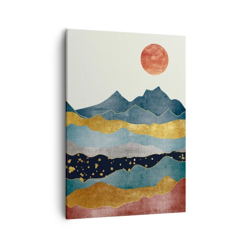 Canvas picture - Cross Section of the World - 50x70 cm