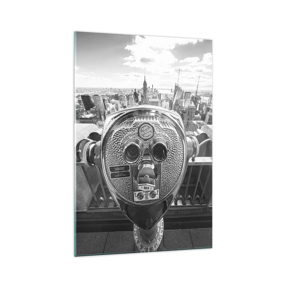 Glass picture - City of Cities - 70x100 cm