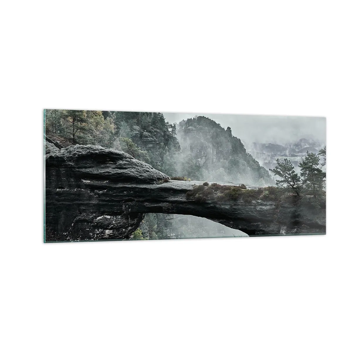 Glass picture - Adventure Is About to Start - 100x40 cm
