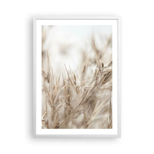 Poster in white frmae - Meadow and Wind - 50x70 cm