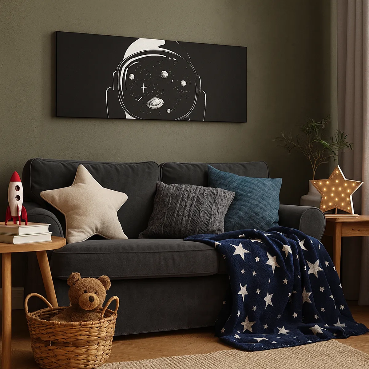 Canvas picture - Quite a View - 30x30 cm