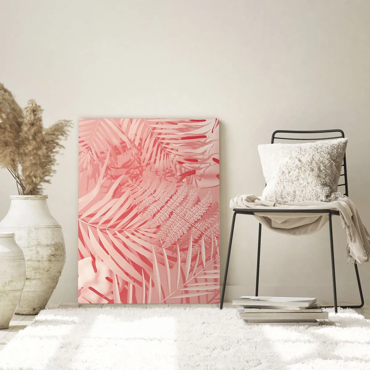 Glass picture - Pink Concept - 50x70 cm