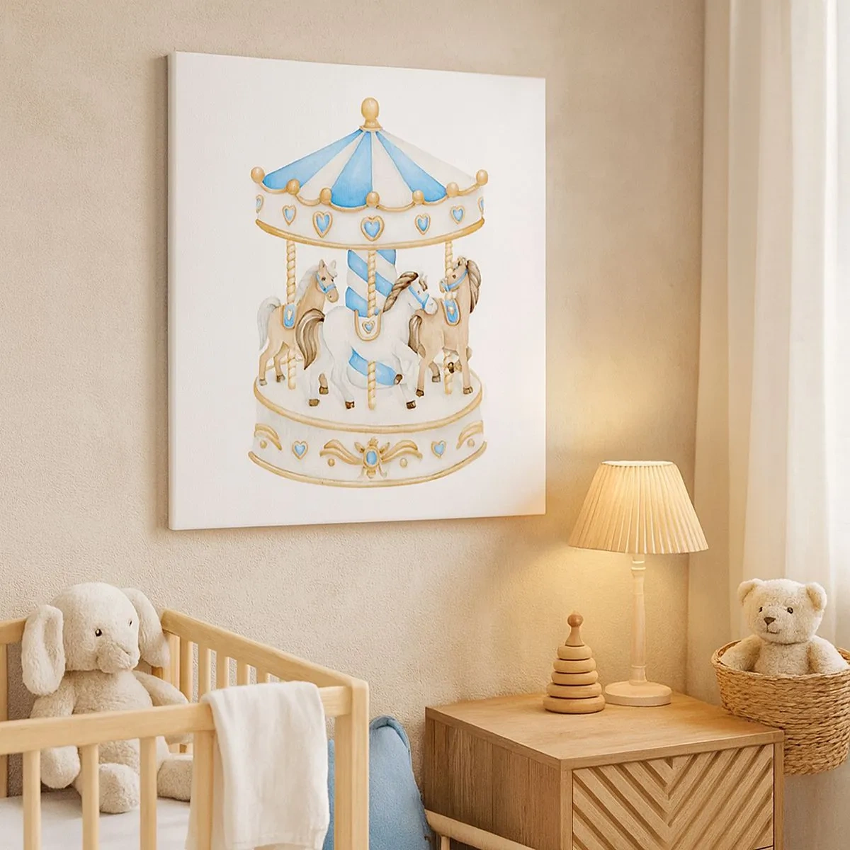 Canvas picture - Sweet Childhood - 30x30 cm