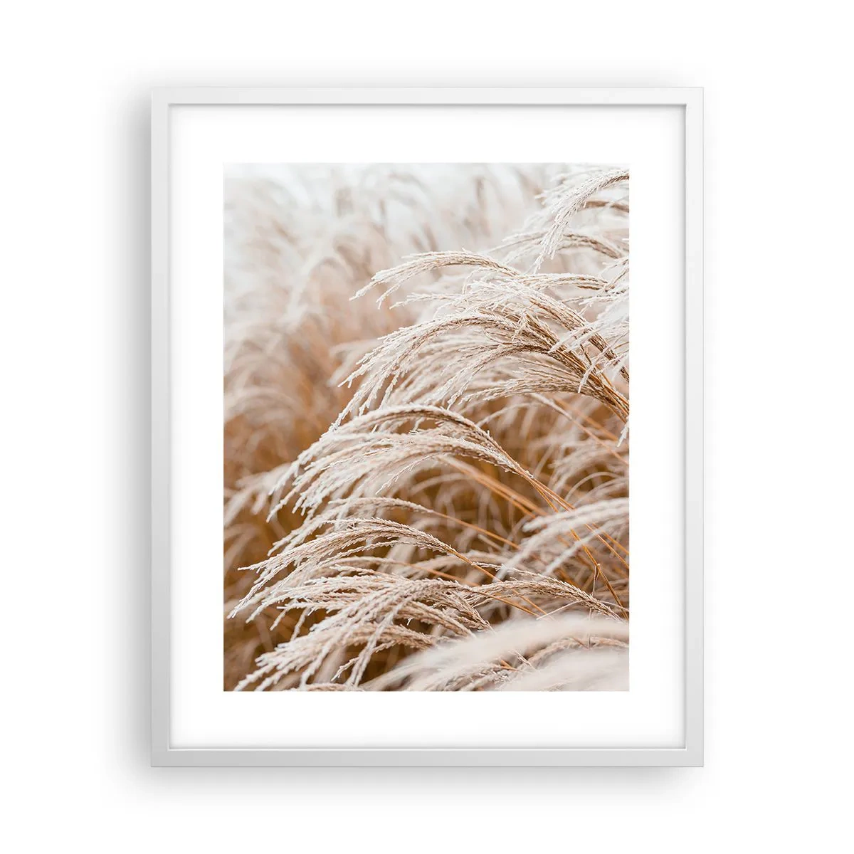 Poster in white frmae - Bow to the Autumn Sun - 40x50 cm