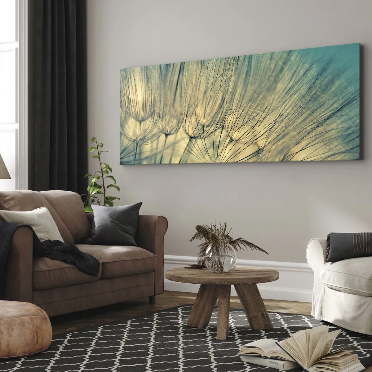 Canvas picture - Waiting for the Wind - 160x50 cm