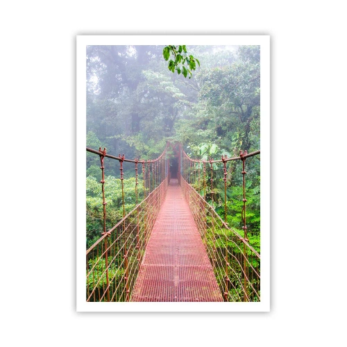 Poster - Suspended above Crowns - 70x100 cm