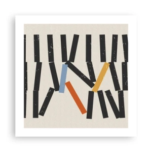 Poster - Domino - Composition - 50x50 cm