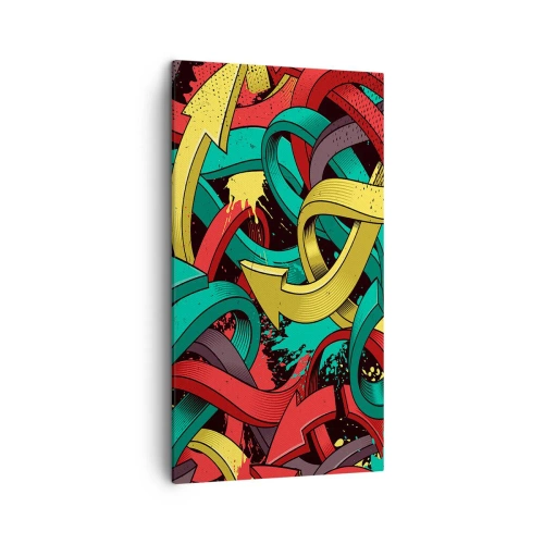 Canvas picture - Which Way? - 45x80 cm