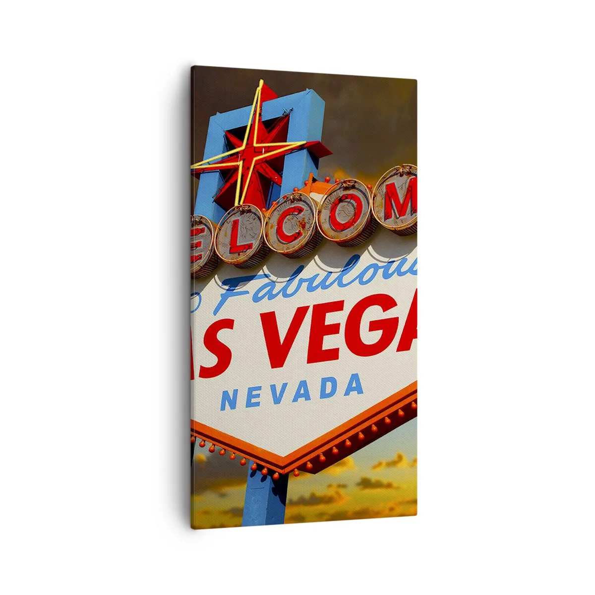 Canvas picture - Smile of Fortune - 55x100 cm