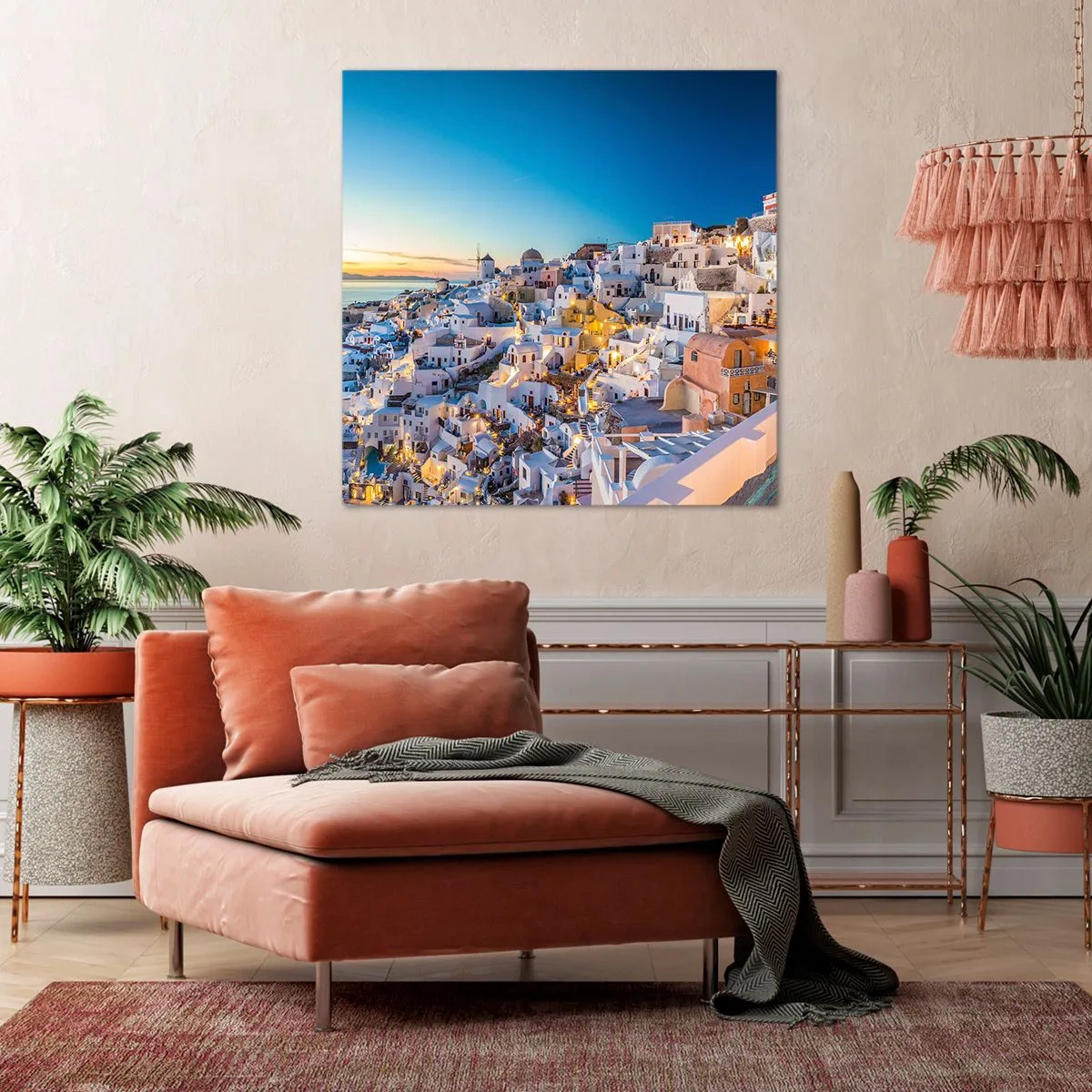 Canvas picture - Essence of Greekness - 60x60 cm