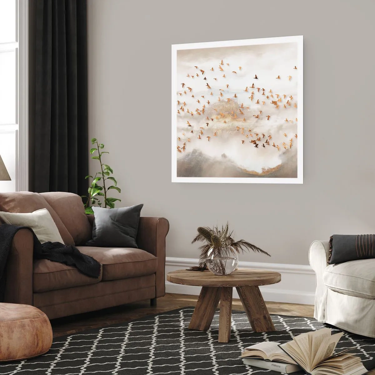 Poster - It Is Time - 50x50 cm