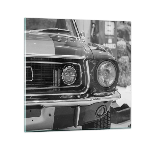 Glass picture - Rough Ride - 50x50 cm