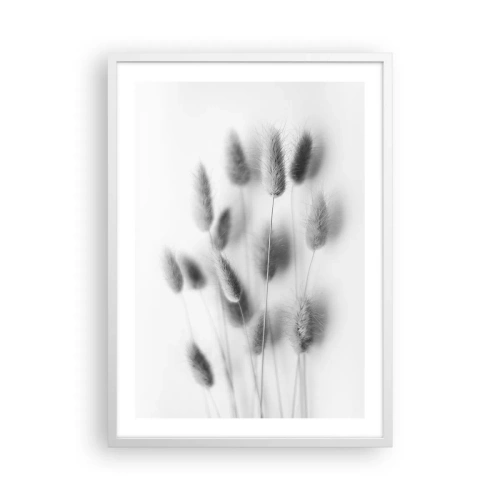 Poster in white frmae - Her Softness Grass - 50x70 cm
