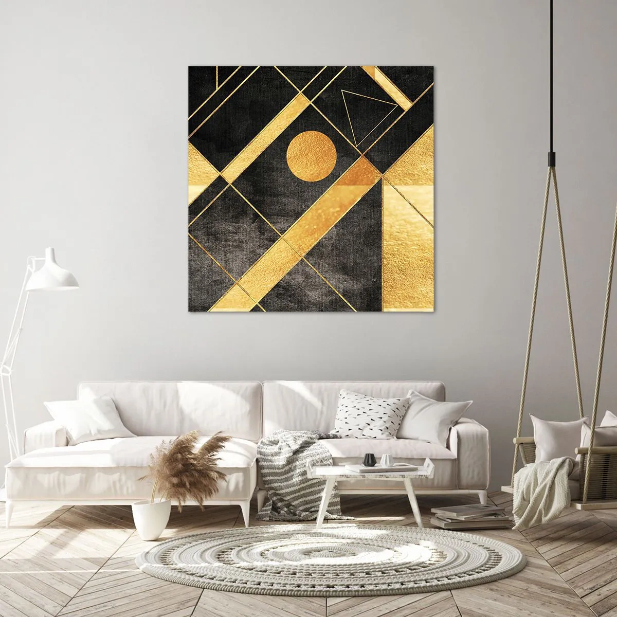 Canvas picture - Sun of the Desert - 30x30 cm