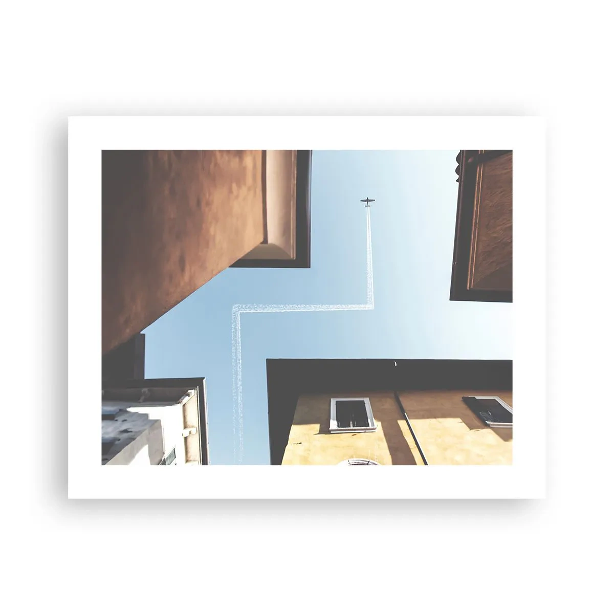 Poster - Above City Maze - 50x40 cm