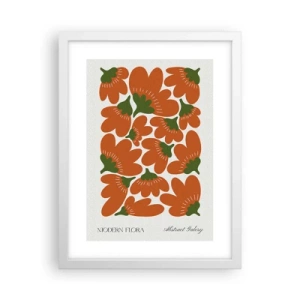 Poster in white frmae - From the Life of Flowers - 30x40 cm