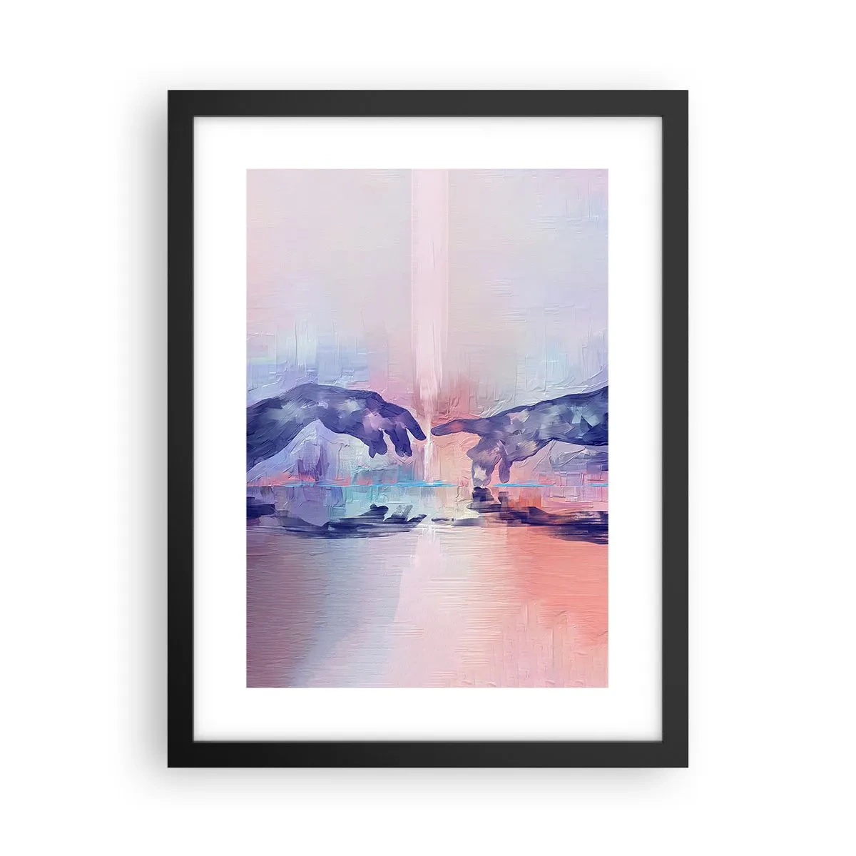 Poster in black frame - Godly Spark of Life - 30x40 cm