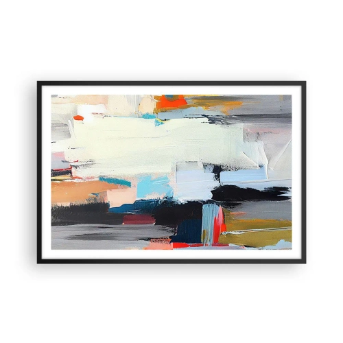 Poster in black frame - Is There a Method? - 91x61 cm