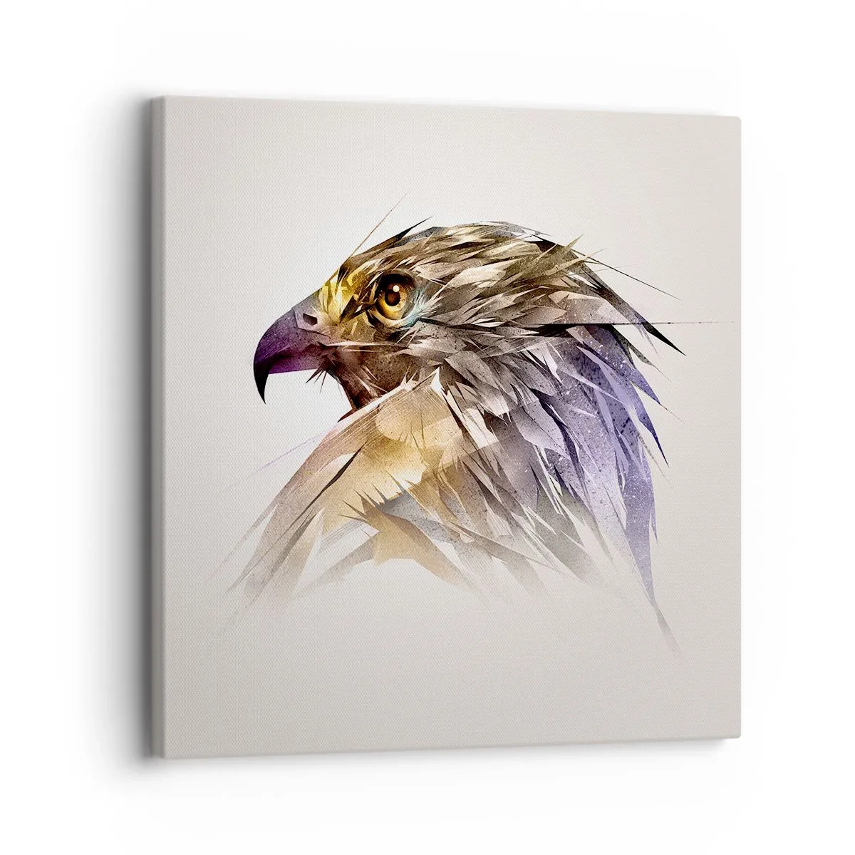 Canvas picture - Portrait of a Warrior - 30x30 cm