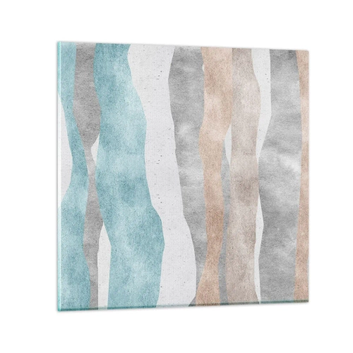 Glass picture - Study of Continuity - 30x30 cm