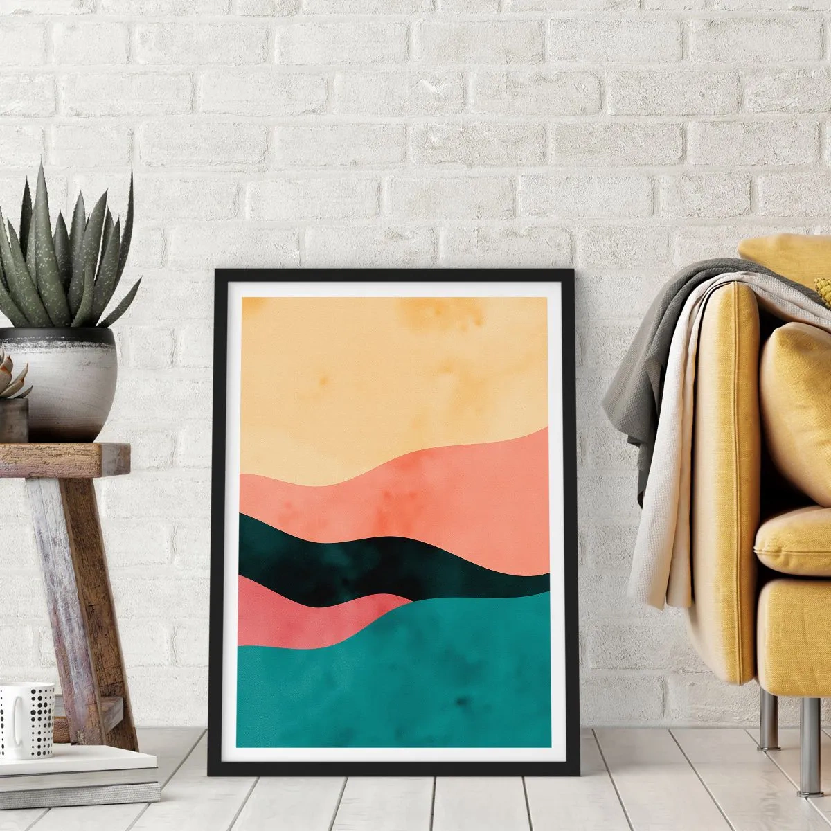 Poster in black frame - Compatible Incompability - 61x91 cm