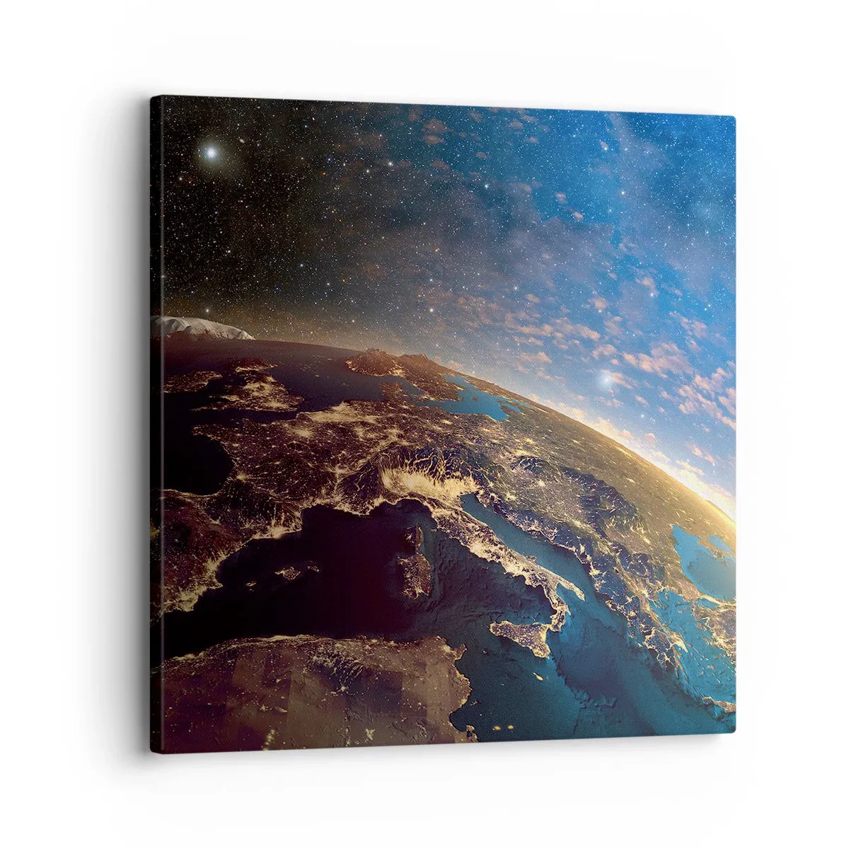 Canvas picture - Let's Look at Each Other from a Distance - 30x30 cm