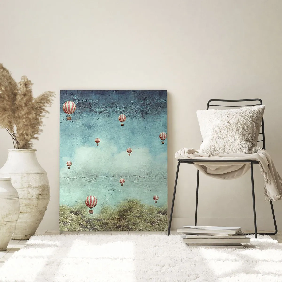 Glass picture - Free from Noise of Life - 50x70 cm
