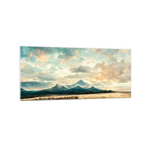 Glass picture - Under Heaven's Protection - 120x50 cm