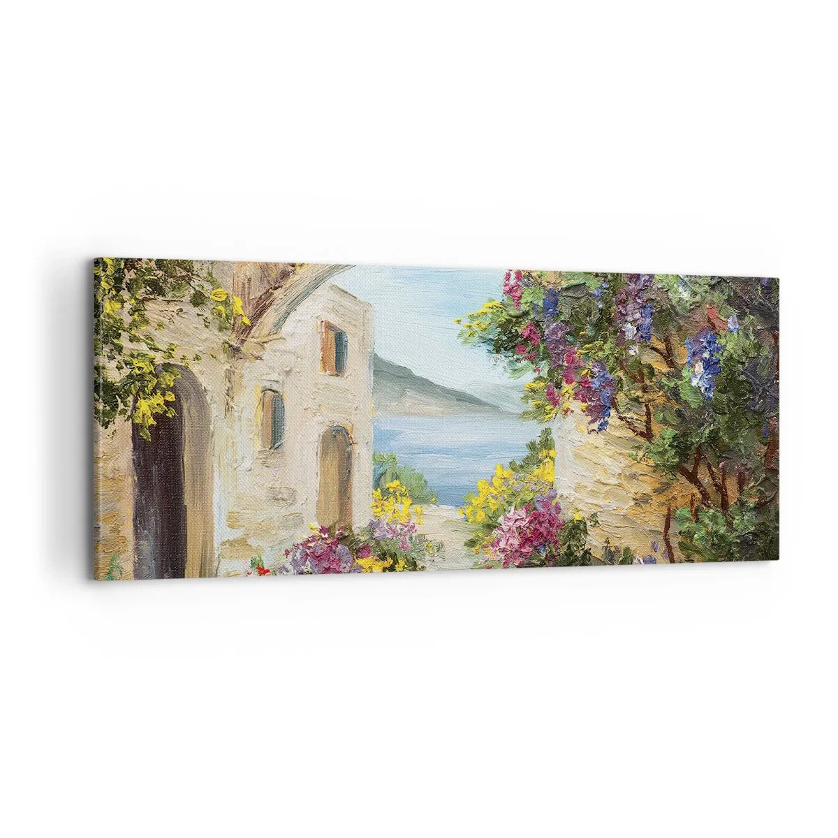 Canvas picture - Charm of a Sea Province - 100x40 cm