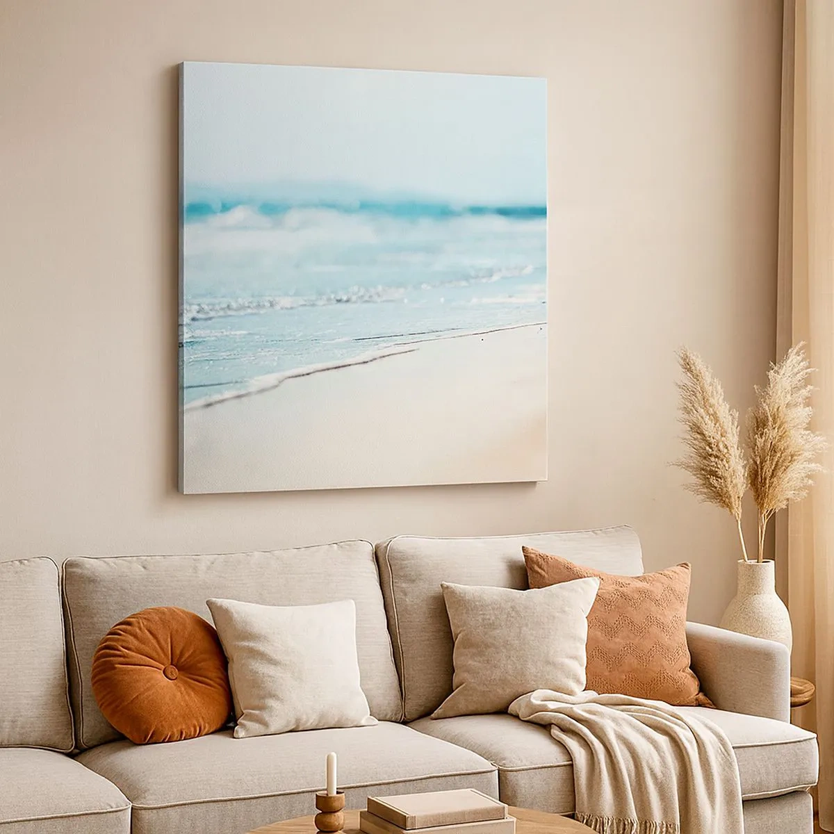 Canvas picture - Warmth and Breeze - 30x30 cm