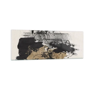 Glass picture - Composition With Passion - 140x50 cm