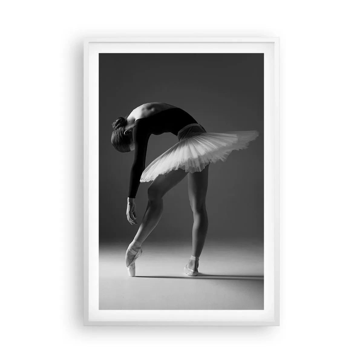 Poster in white frmae - Belle Ballet Dancer - 61x91 cm