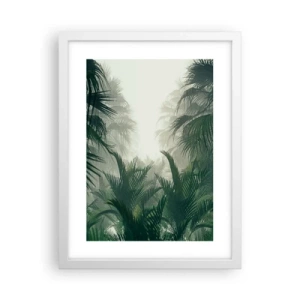 Poster in white frmae - Tropical Secret - 30x40 cm