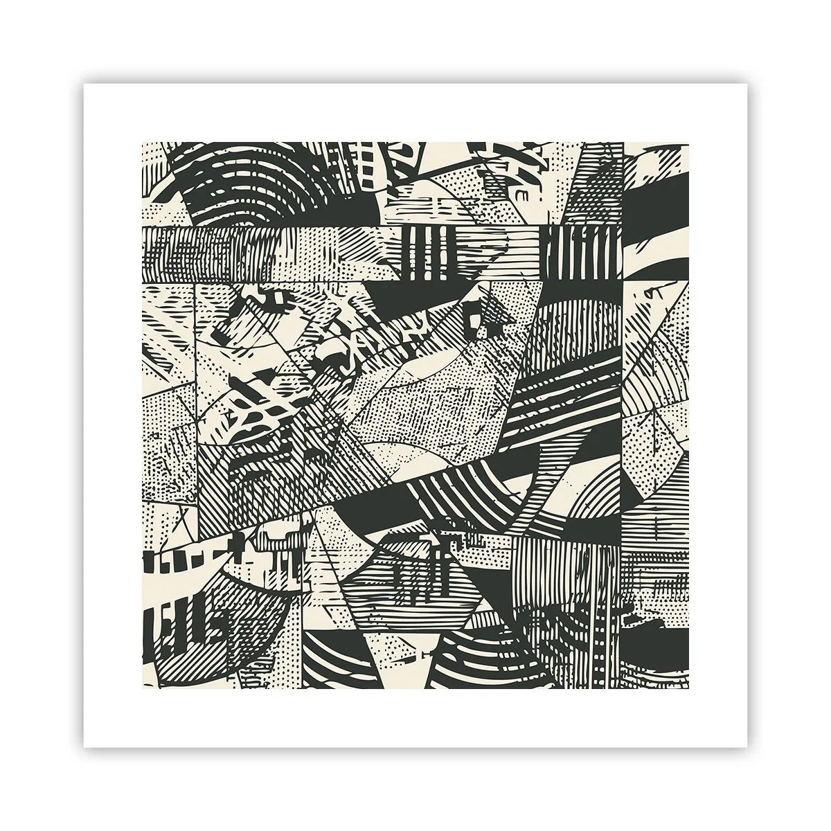 Poster - Dynamics of Contemporaneity - 40x40 cm