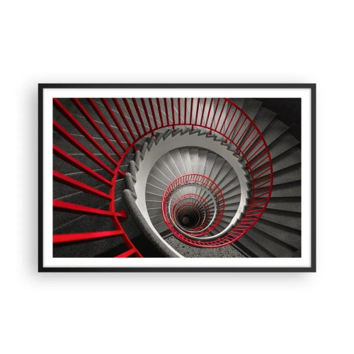Poster in black frame - Games of Architecture - 91x61 cm
