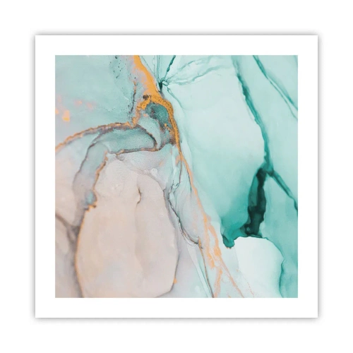 Poster - Dance of Shapes and Colours - 50x50 cm