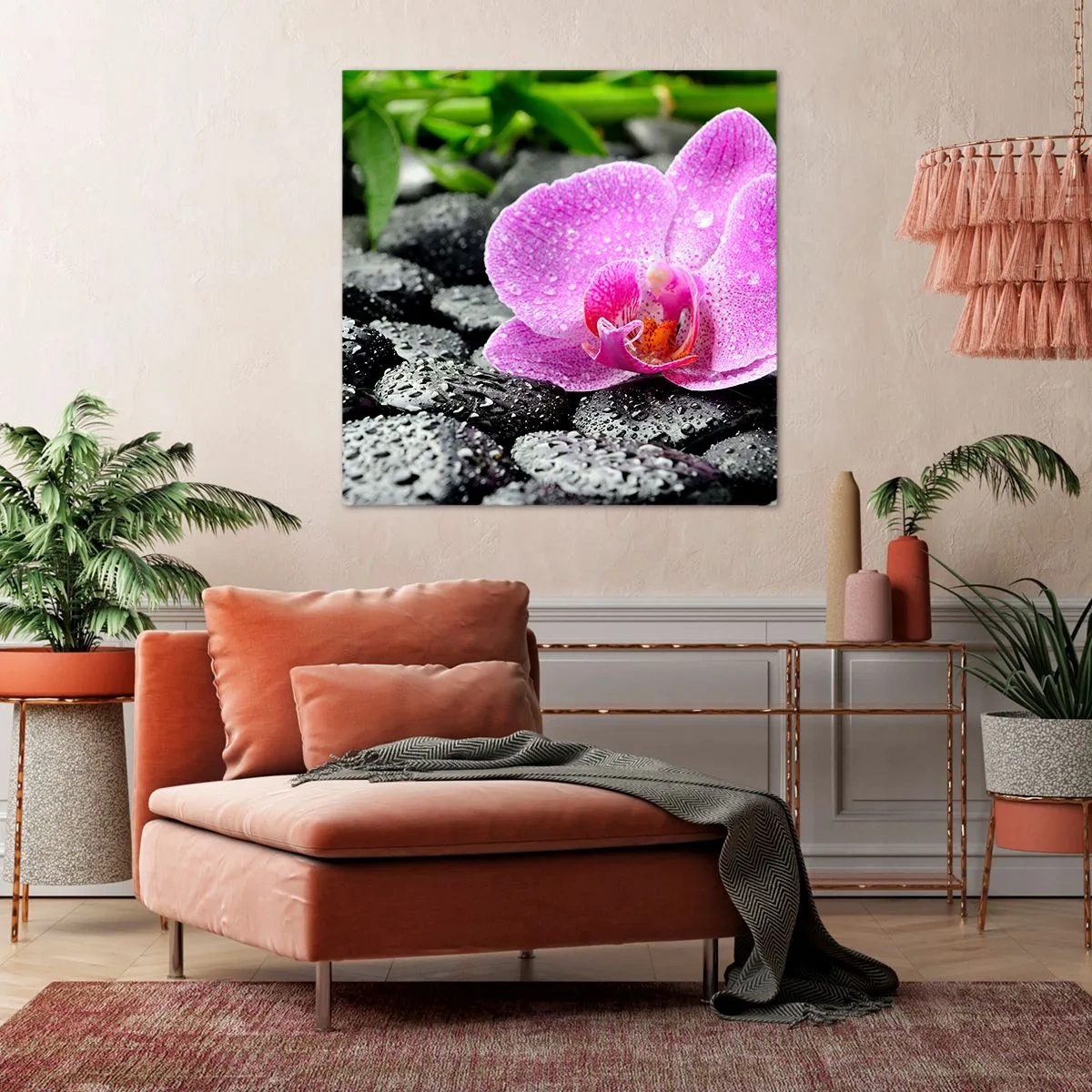 Canvas picture - Like an Open Heart - 40x40 cm