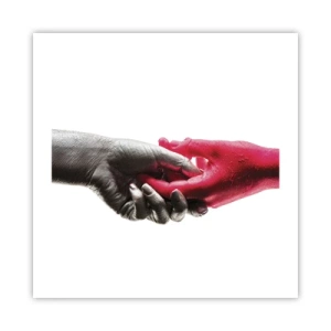 Poster - Together, although Different - 50x50 cm