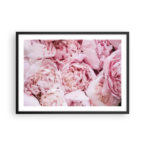 Poster in black frame - Cuddly and Fragrant - 70x50 cm
