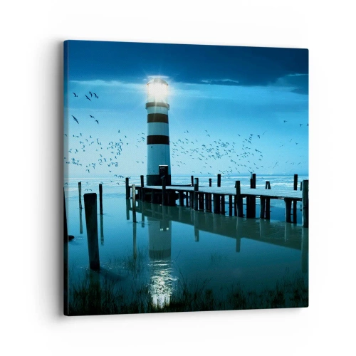 Canvas picture - And You Are Not Afraid of Darkness - 40x40 cm