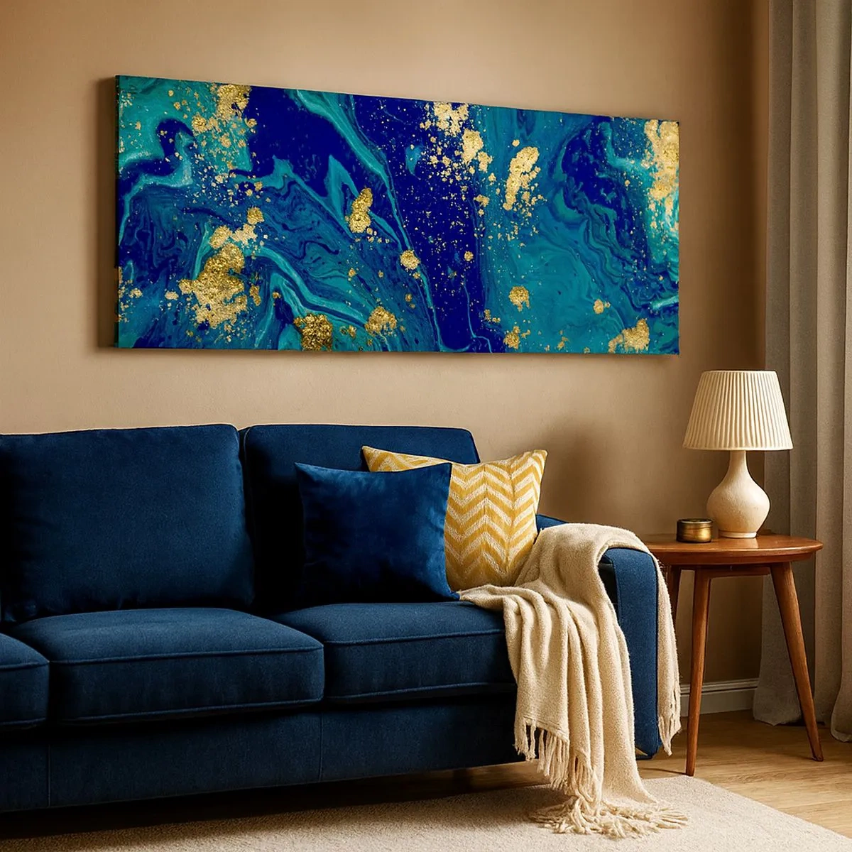 Canvas picture - Sun Flakes - 100x40 cm