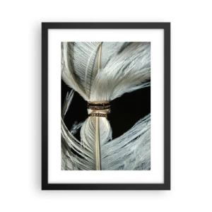 Poster in black frame - …and I won't Leave You… - 30x40 cm