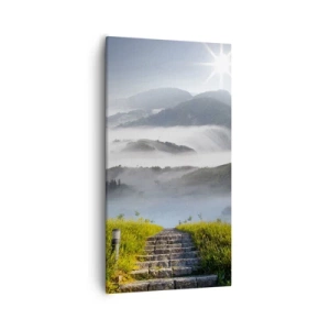 Canvas picture - Upwards towards the Clouds - 55x100 cm