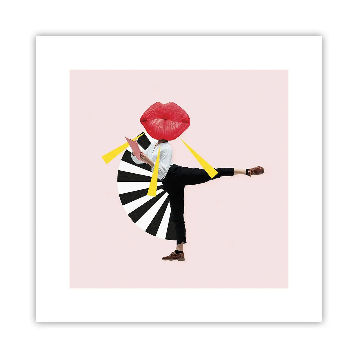 Poster - Surrealistic Pop-Art. - 30x30 cm