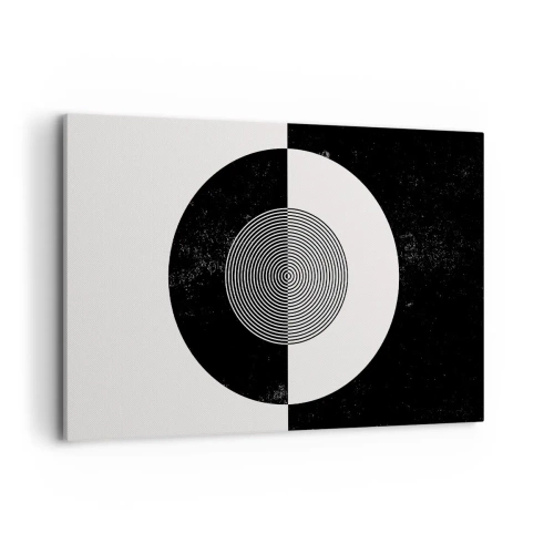 Canvas picture - Harmony in Black and White - 120x80 cm